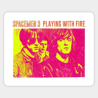 Spacemen 3 †† Retro Style Psychedelic Fan Design Magnet